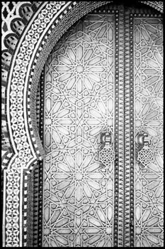 Ornate Doors, Fes, Morocco, Art Print, 5 of 5