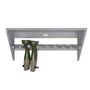 Grey Wooden Wall Wellington Boot Rack, thumbnail 2 of 6