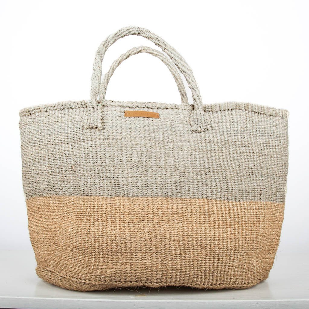 Sisal Handwoven Shopper Bag By The Basket Room | notonthehighstreet.com