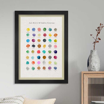 Lake District Colourways Poster Print, 4 of 4