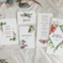 Festive Concertina Wedding Invitations, thumbnail 4 of 4