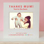 Personalised 'Slide' Style , Keepsake Card, thumbnail 1 of 3