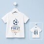 Personalised World Cup Kids T Shirt / Top, thumbnail 1 of 4