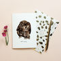 Mum Hugs Chimp Mother's Day Eco Friendly Card, thumbnail 1 of 1