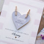 Personalised Mothers Day Or Mummy Birthday Heart Card, thumbnail 2 of 2