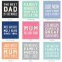 Personalised Family Typography Photo Album, thumbnail 3 of 12