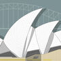 Sydney Opera House Giclee Print, thumbnail 6 of 6