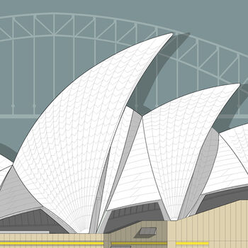 Sydney Opera House Giclee Print, 6 of 6