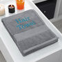 Personalised Bliss Luxury Bath Towel Seven Piece Bale Set, thumbnail 12 of 12