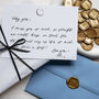 Luna Luxury Gold Foiled Writing Set, thumbnail 3 of 3