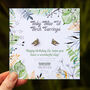 Happy Birthday Personalised Wildlife Tiny Stud Earrings, thumbnail 8 of 11