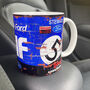 Jackie Stewart Formula One Racing Car Mug, thumbnail 1 of 4