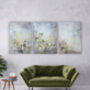 Pobre Abstract Floral Painting Canvas Print, One, thumbnail 1 of 2