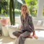 Lavender Satin Long Pyjama Set, thumbnail 8 of 8