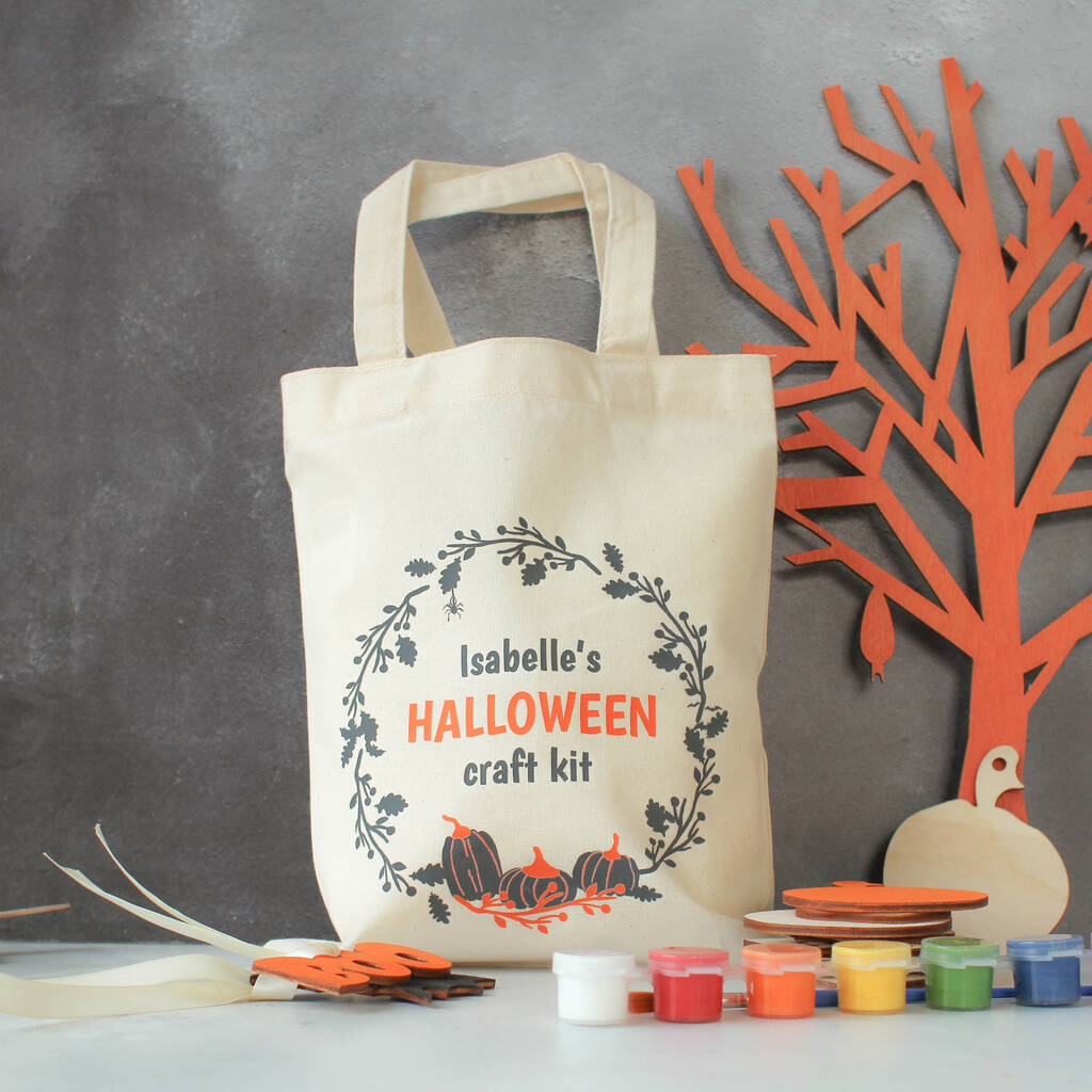 Personalised Halloween Decoration Craft Kit, 1 of 5