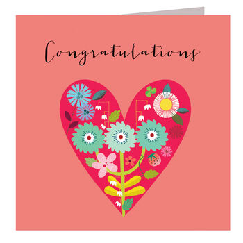 Silver Foiled Congratulations Card, 2 of 5