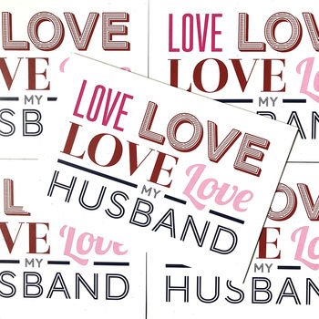 Love My Wife Card, 6 of 6