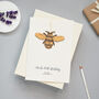 Personalised Keepsake Bumblebee 40th Birthday Card, thumbnail 1 of 1