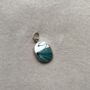 Sterling Silver And Ceramic Pendant, thumbnail 1 of 2