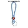 Keychain Rope Effect With Large Loop And Zinc Fixings, thumbnail 3 of 7