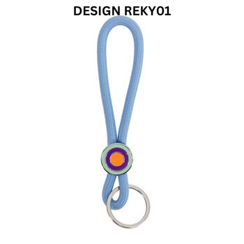 Keychain Rope Effect With Large Loop And Zinc Fixings, 3 of 7
