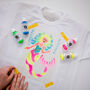 Mermaid T Shirt Painting Stencil Kit, thumbnail 3 of 10