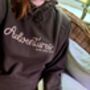 Personalised Dog Adventure Walking Hoodie, thumbnail 2 of 3
