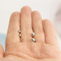 Sterling Silver Ball Stud Earrings, thumbnail 4 of 8