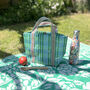 Respiin Recycled Woven Lunch Bag, thumbnail 7 of 12