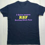 Personalised Adults Severe R B F T Shirt, thumbnail 2 of 7