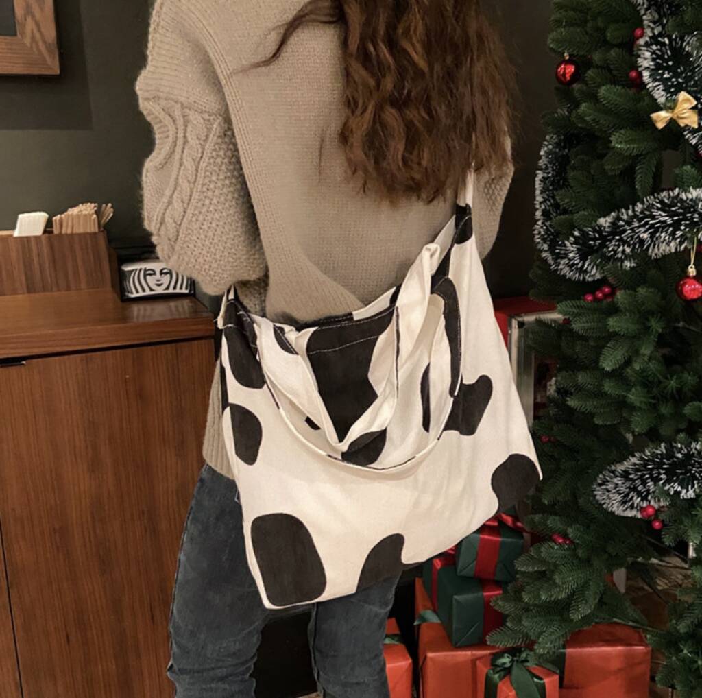 Adjustable Knot Strap Corduroy Shoulder Bag By GY Studio