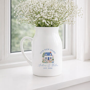 Personalised Our New Home Vase, 2 of 2