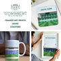Any Football Stadium Snow Scene Illustrated Christmas Decoration, thumbnail 6 of 6