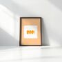 Personalised Halloween Typography Print, thumbnail 5 of 5