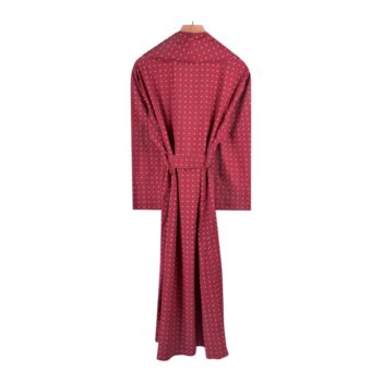 Lightweight Men's Dressing Gown Tosca Red, 3 of 5