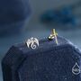 Sterling Silver Mismatched Dragon And Sword Stud Earrings, thumbnail 4 of 12