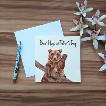 Bear Hugs On Father's Day Card, 2 of 3