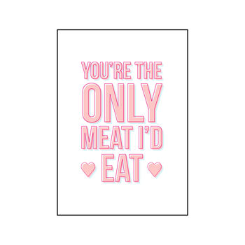 Funny Vegan Card For Boyfriend, 2 of 2