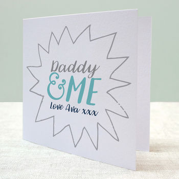 Daddy And Me Card, 5 of 5