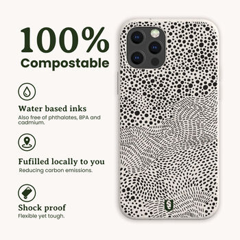 Mini Strokes Eco Phone Case, 3 of 5