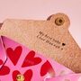 Personalised Love Heart Pink Leather Card + Coin Purse, thumbnail 7 of 8