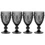 Set Of Four Grey Elephant Wine Goblets, thumbnail 2 of 6