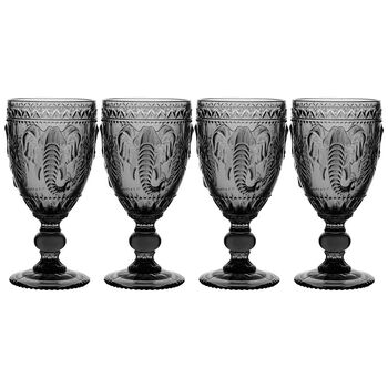 Set Of Four Grey Elephant Wine Goblets, 2 of 6