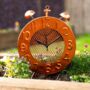 Novelty Hanging Bird Feeder Bronze Alarm Clock Decor, thumbnail 1 of 8