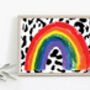 Rainbow Of Hope Art Print With Nhs Donation, thumbnail 1 of 3