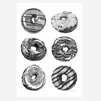 Donut Food Print, 2 of 5