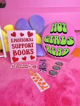 Emotional Support Books Acrylic Bookend Home Decor, 7 of 7