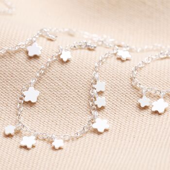 Dainty Flower Charm Necklace, 2 of 3