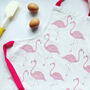 Cute Children's Aprons With Flamingos, Sea Creatures Or The Alphabet, thumbnail 4 of 4