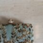 Green Silk Rectangular Clutch Bag, thumbnail 11 of 12